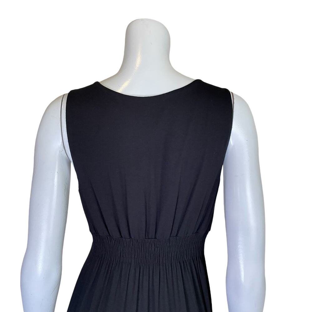 Chico's | Women's Black Long Maxi Dress | Size: M - Picture 8 of 8